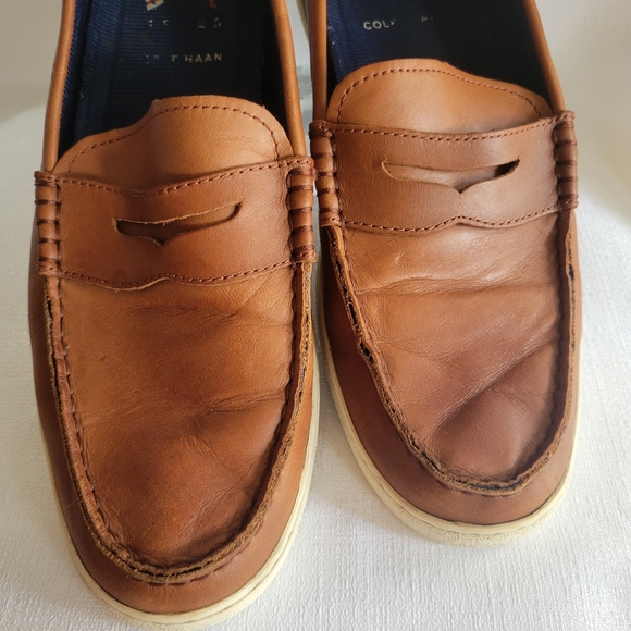 Cole Haan Brown Loafers - Picture 2 of 13